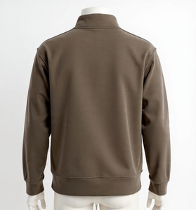 Sudadera Oversize de Algodón y Poliéster de Color Liso para Hombre, Estilo Urbano, Venta al por Mayor, para la Temporada de Otoño - Product Image 5