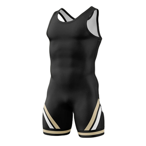 Custom Breathable Printed Wrestling Singlet Moisture-Wicking Strong Polyester Fabric Wholesale Manufacturer Direct Bulk Supply - Product Image 3
