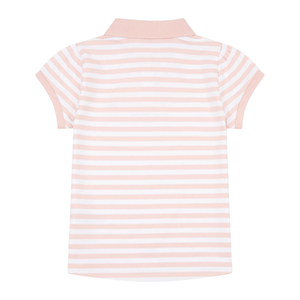 Camiseta Polo Casual para Niñas, de Manga Corta, Tejida y Bordada, con Diseño de Rosa de Cristal, Personalizable, al por Mayor - Product Image 2