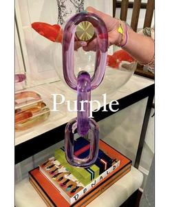 Art en résine décoratif. Nouvelle conception colorée. Chaînes en résine, grandes et petites tailles disponibles, et personnalisation du logo. - Product Image 2