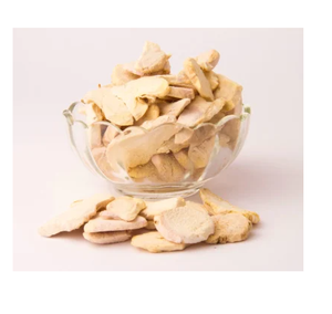 SHUBHALAXMII FD Rodajas de Jengibre Liofilizadas en Paquete a Granel, 2 Años de Vida Útil, Conservan el Aroma, Sabor y Nutrientes, para Té y Cocina - Product Image 1