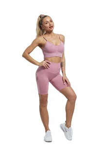Vêtements de sport pour femmes, ensemble de survêtement réversible deux pièces en polaire chaude pour la course à pied et l'entraînement en salle de sport - Product Image 5