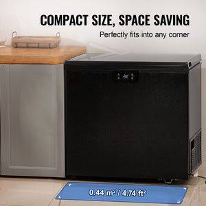 Congelatore orizzontale compatto da 153 L (5,4 Cu.ft) con 2 cestelli rimovibili, apertura superiore, a batteria, autoportante - Product Image 5