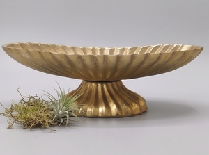 Handmade <b>High</b> Quality Elegant Polished Gold Contemporary Fruit Bowl Decorative Centerpiece for <b>Kitchen</b> Dining <b>Table</b> Food Serving - Product Image 2