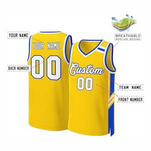 Camiseta Deportiva de Baloncesto Casual Sublimada, Personalizada para Equipos, Transpirable, de Malla, de Secado Rápido, para Entrenamiento Atlético, con Nombre Personalizado - Product Image 5