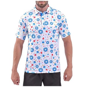 Nouveaux Polos en Coton pour Hommes à Sublimation, Design Tendance, Meilleures Ventes, Vêtements de Haute Qualité, Vente en Gros - Product Image 5