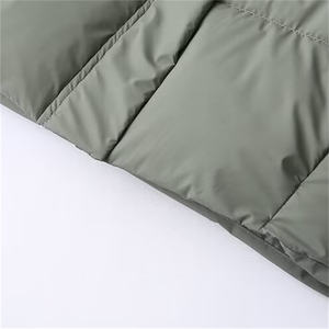 เสื้อแจ็คเก็ตพัฟเฟอร์แขนยาวแฟชั่นใหม่สำหรับผู้หญิง ฤดูใบไม้ร่วงต้นปี 2026  บุผ้าฝ้ายเคลือบ  ระบายอากาศได้ดี  มีฮู้ด - Product Image 5