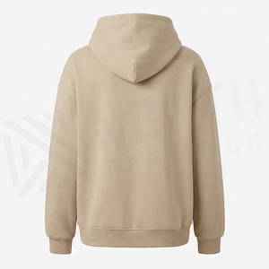 Women Oversized Hoodies Custom Made Logo And Printing Hooded <b>Sweatshirt</b> <b>Plain</b> Drop Shoulder Fashion Apparel Garments - Product Image 2