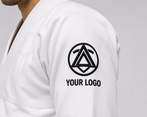 Kimono de Jiu-Jitsu Brésilien Personnalisé 380 GSM en Coton Tissé Nacré Anti-Humidité Durable pour l'Entraînement – Gi OEM ODM avec Logo Personnalisé - Product Image 5