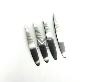High-precision Stainless Steel Eyebrow Tweezers False Eyelash Tweezers for Eyebrow <b>Threading</b> Beard Plucking Hair Plucking-High - Product Image 3