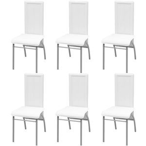 Set da pranzo in sette pezzi bianco - Product Image 4