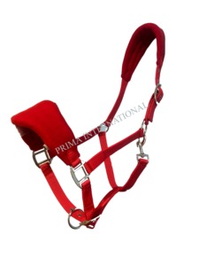 Cabestro de Lujo para Caballo Acolchado con Forro Polar de Alta Calidad, Fabricante Directo, Cabestro Ecuestre de Nailon con Forro Polar Suave - Product Image 4