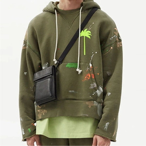 Custom Design High Quality <b>Pullover</b> <b>Men</b> Hoodies Cotton Blended Casual Wear Winter Clothing <b>Men</b> Hoodies - Product Image 5