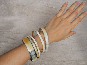 Natural Crafts Buffalo Horn <b>Bracelet</b> Set 05 Bangles By Perfect Enterprises - Product Image 5