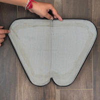 Fabricant Design personnalisé en cuir de vachette véritable étui de transport dissimulé pour pistolet pochette tactique chasse fermeture éclair sacs pour armes de poing