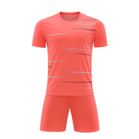 Jersey Sepak Bola Unisex Bernapas Musim 2026 27 Terbaru Grosir, Seragam Tim Kustom Lengan Pendek 100% Poliester