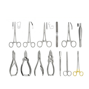 Juego de Instrumentos de Podología de Primera Calidad, 13 Piezas, Kit de Instrumentos Quirúrgicos de Acero Inoxidable, Grado Alemán, CE ISO13485 - Product Image 2