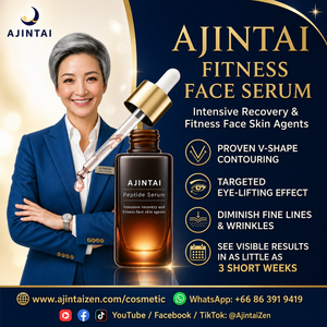 AJINTAI Peptide Serum Liquid <b>Face</b> & Eye Anti-Aging Anti-Wrinkle Dark Circles Vegan Moisturizer with Retinol for All Skin Types - Product Image 2