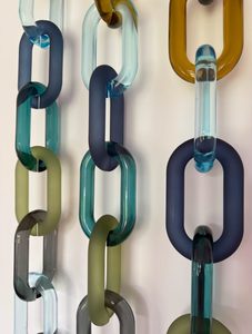 Decorative Resin Wall Link Hanging Modern Handmade Art Piece for Luxury Home Decoration - Product Image 6