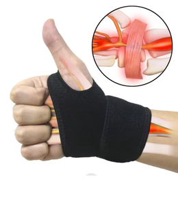 Muñequera Deportiva Profesional de Neopreno Elástico para Baloncesto, Soporte de Muñeca y Palma con Almohadilla de Protección - Product Image 5