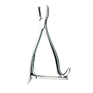 Pinzas de sujeción de huesos Kern de primera calidad |   Instrumentos de Acero Inoxidable para Reducción de Fracturas Ortopédicas con Mordazas Dentadas y Bloqueo de Trinquete Deslizante - Product Image 5