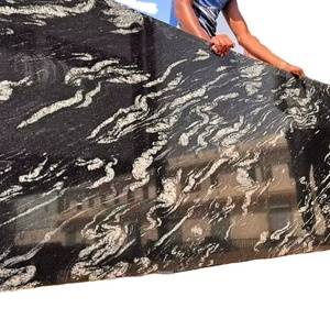 Elegantes Losas Grandes de Granito Negro Pulido de Alta Resistencia para Encimeras Modernas, Lápidas, Monumentos y Villas - Garantía de 2 Años - Product Image 4