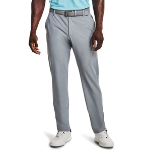 Pantalones de Golf para Hombre, Corte Recto, Ligeros, Transpirables, de Poliéster, Casuales, de Verano, con Cinturón, Cintura Media, Frente Plano - Product Image 1