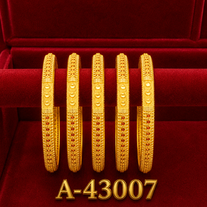 Designer Dubai Inspired 24K Gold-Plated <b>Copper</b> Ethnic Flower Design Openabele Bangles Saudi Arabic Fashion Women's Daily Wear - Product Image 5