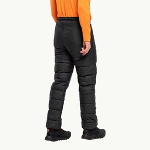 Outdoor Men Eco-Friendly <b>Padded</b> Hiking <b>Pants</b> Black Color Winter Warm High Quality Waterproof Cotton Lining for Adults - Product Image 3