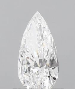 เพชรทรงลูกแพร์ 1.01 กะรัต เจียระไนแบบบริลเลียนท์ เพาะเลี้ยงในห้องปฏิบัติการ สี D ความสะอาดระดับ IF ขัดเงาอย่างดี ผ่านการรับรองจาก IGI สำหรับเครื่องประดับชั้นดี - Product Image 4