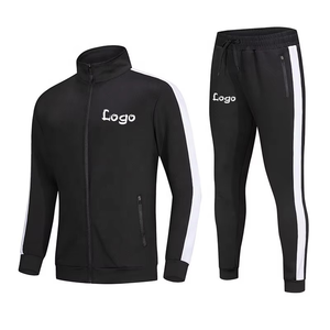Survêtement décontracté d'hiver léger RAPID SPORTS pour homme, avec capuche unie, impression par transfert thermique, fermeture éclair, 100 % coton, vente en gros - Product Image 4