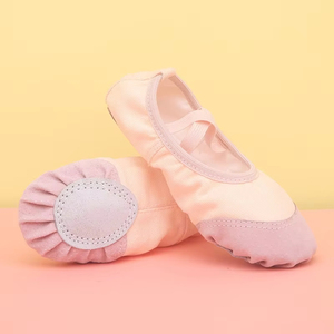Zapatos de ballet suaves para mujer, zapatos de baile latino, suela de cuero genuino elástico, zapatos de baile de ballet blancos, zapatos de moda para mujer - Product Image 6