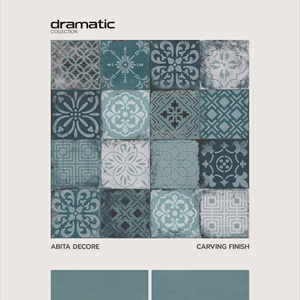 Carreaux en porcelaine 60x60 cm avec finition mate sculptée, pour mettre en valeur la texture sculptée, le ton de surface mat et l'intérieur équilibré. - Product Image 1