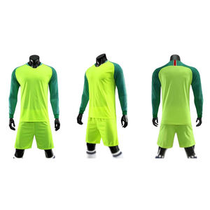 Trajes Deportivos de Fútbol Personalizados, Conjuntos de Camiseta de Fútbol de Manga Larga para Hombre, Tallas 22-2XL, Transpirables, con Protección UV 100% - Product Image 1