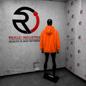 Sweat à capuche zippé oversize orange, en coton doux délavé style vintage, streetwear, couleur unie, avec poches, manches classiques, pour l'automne - Product Image 4