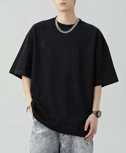 Wholesale Men Blank T-<b>shirt</b> Customized Soft Cotton Trendy Baggy T-<b>Shirt</b> Relaxed Fit Fashion Wholesale Summer Casual Wear - Product Image 5