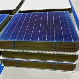 Green Energy Grade A Solar Cells To Make Power Solar Panel 166mm 182mm 210mm Size Customized Mono Cells