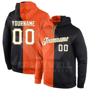 Sudadera con Capucha para Hombre, Impresión por Sublimación Negra, Corte Regular, Informal, Otoñal, de Forro Polar, Secado Rápido, Transpirable, 100% Poliéster - Product Image 4