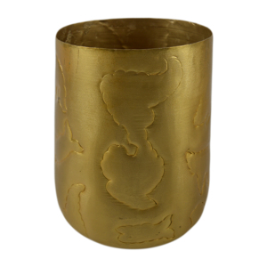 Top Selling Gold Colored Metal Floor <b>Vase</b> with Modern Design for Office and Living Room Valentine's Day Decor - Product Image 6