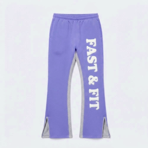 Fashion Custom Logo pants Outdoor Jogger <b>Men</b> Pants & <b>Trousers</b> Digital Print <b>Elastic</b> Drawstring Flare Sweat Pants <b>Mens</b> - Product Image 1