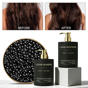 Tratamiento Capilar con Caviar, Marca Privada, Cuidado Capilar Hidratante, Champú con Extracto de Colágeno <span class=keywords><strong>y</strong></span> Caviar, Revitaliza <span class=keywords><strong>y</strong></span> Repara el <span class=keywords><strong>Cabello</strong></span> Dañado - Product Image 1
