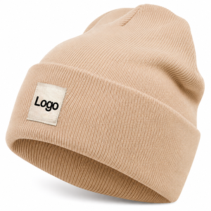 Gorro de Punto Minimalista al por Mayor para Marcas de Boutique Estadounidenses, Etiqueta Personalizada, Suministro Directo de Fábrica - Product Image 4
