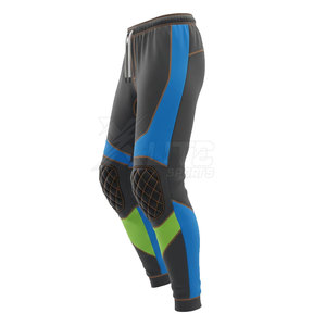 Pantalon de gardien de but de haute qualité pour uniforme de football, construction flexible avec taille ajustable pour les jeunes et les joueurs adultes - Product Image 4