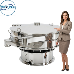 Máquina Clasificadora Digital Industrial Automática, Separador de Cribas, Componentes Centrales PLC, Marca Micron India, 110V, 2 Años de Garantía, Papel - Product Image 1