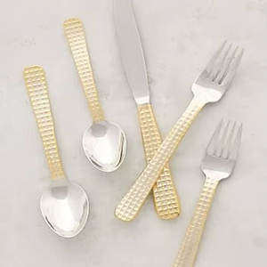 Ensemble de couverts Signature Celebration avec un style artistique pour des présentations de luxe lors des dîners - Product Image 1