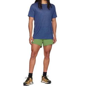 Shorts décontractés de luxe pour femmes, taille haute, confortables, en coton et polyester mélangés, élégants, avec taille élastique et poches latérales - Product Image 5