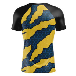 Camiseta de Compresión OEM para Hombre, Camiseta Deportiva Sublimada de Spandex para Gimnasio, Surf, Buceo, MMA - Product Image 2