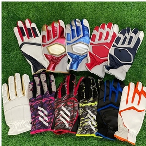 High Quality Custom Long Cuff Style Batting Gloves Spandex/Polyester Baseball Training <b>s</b> Ambidextrous <b>Hook</b> Loop - Product Image 6