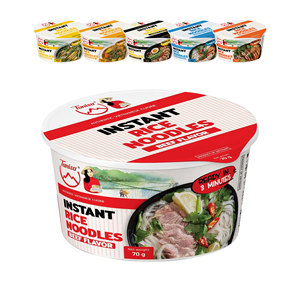 Instant Beef Rice Noodles Soup, Reliable B2B Factory Supply, Private Label OEM, Export Quality, Wholesale Factory Price - Product Image 1