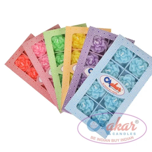 Vela flotante texturizada AF 801 con diseño de rosa para decoración de piscinas y agua al mejor precio al por mayor - Product Image 3